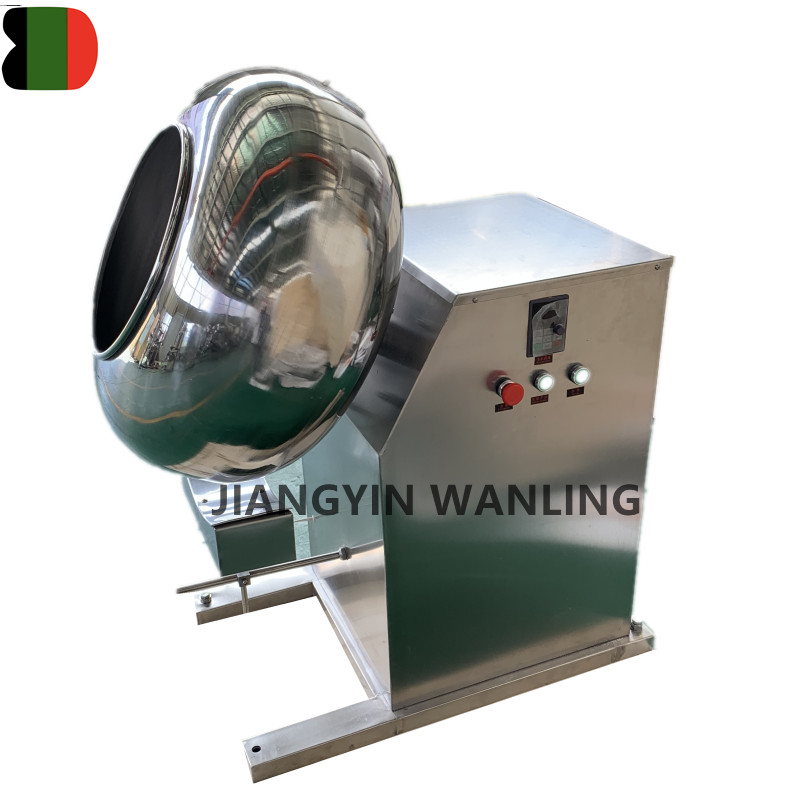 BTJ hindi kinakalawang na asero peanut almond nuts sugar candy coating pan machine