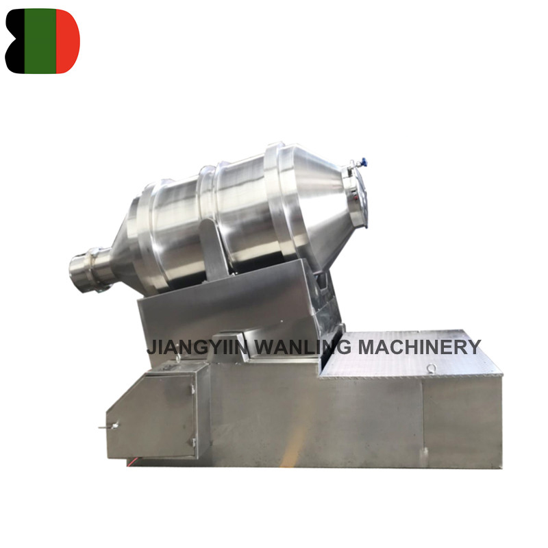 Eyh pahalang dalawang dimensional 2d kilusan drum mixer blender